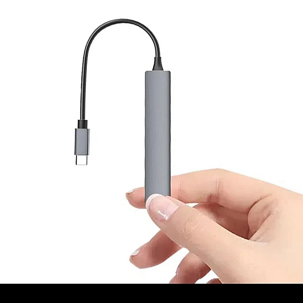 4 Port Usb Hub Adapter Splitter.